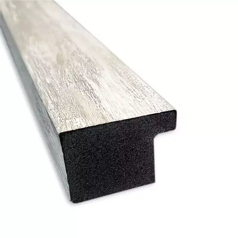 Specchio da parete per bagno sottile e screpolato senza smussatura da 71 x 71 cm, argento metallizzato - : Include hardware di montaggio, cornice in polistirene