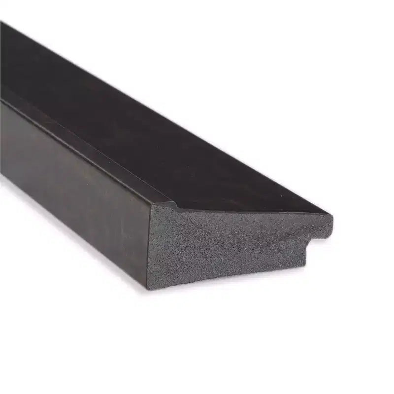 Specchio da parete stretto 22" x 28" William Mottled Bronze senza smussatura