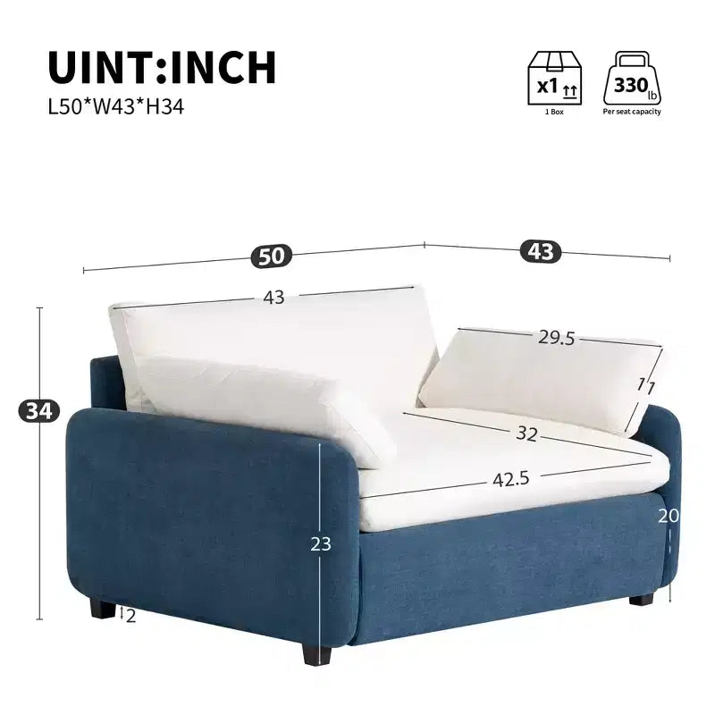 Poltrona singola Lilith 50 in ciniglia oversize e color-blocking vivace