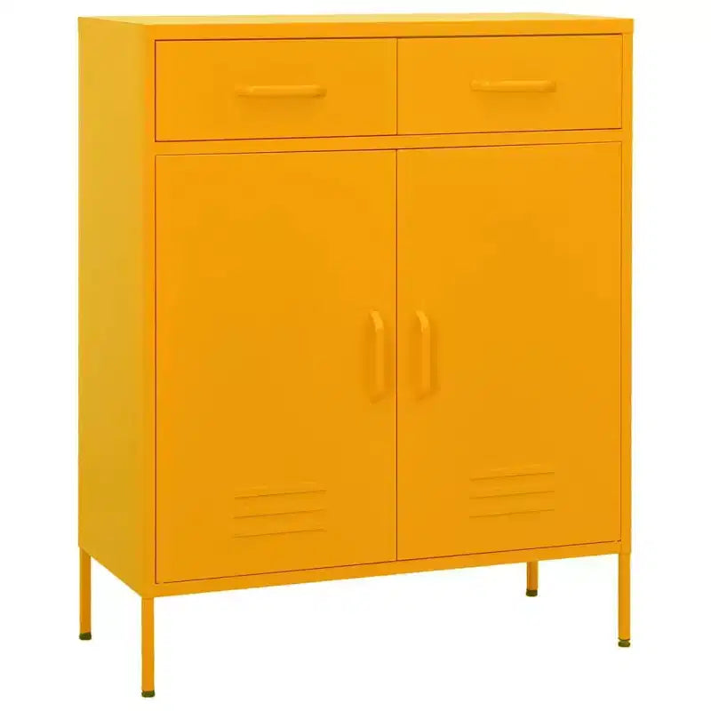 Armadietto portaoggetti in acciaio verde oliva 80 x 35 x 101,5 cm