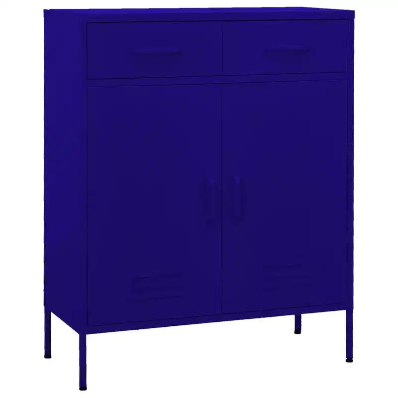 Armadietto portaoggetti in acciaio verde oliva 80 x 35 x 101,5 cm