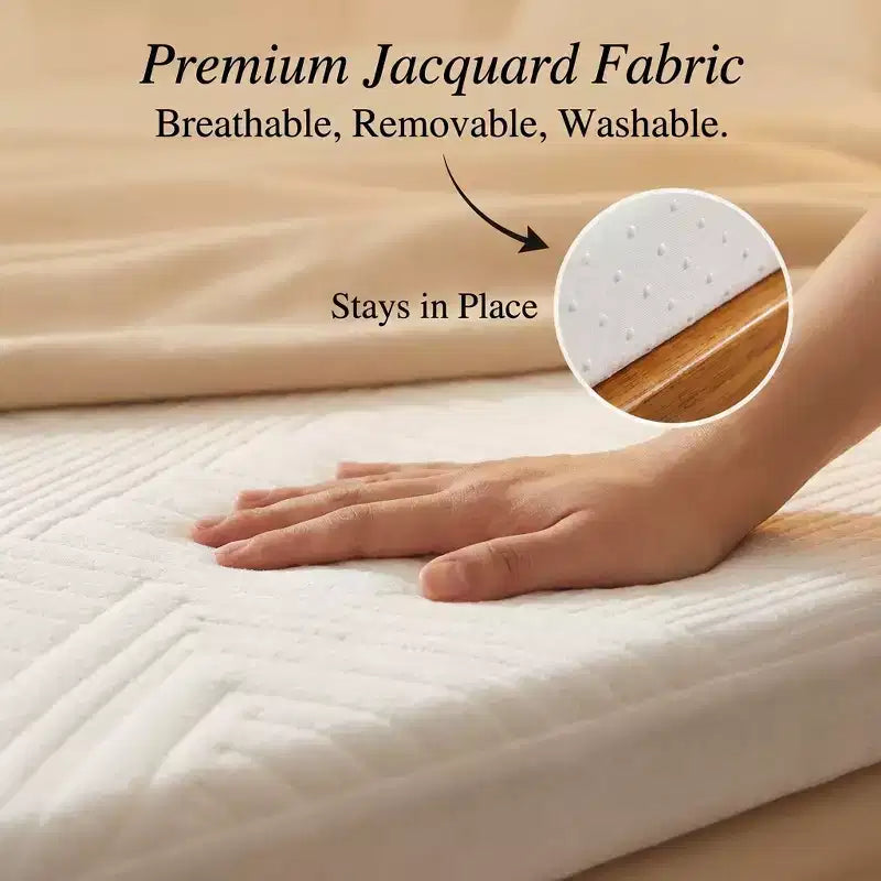 4 Materasso di Ricambio in Memory Foam Gel per Divano Letto, Materasso per Divano con Rivestimento Lavabile per Divano Estraibile, CertiPUR-US