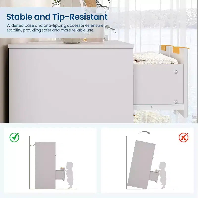 Comò a 10 cassetti scanalato con maniglie dorate, mobile contenitore moderno e lungo, elegante soluzione per camera da letto, soggiorno, ingresso