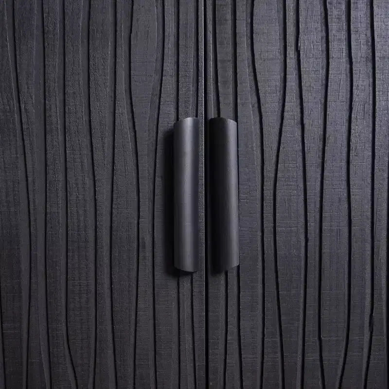 Mobile contenitore moderno in legno da 59'' con 4 ante e 2 ripiani regolabili