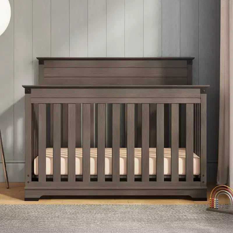 Cameretta Redmond con culla, cassettiera e comò, 3 pezzi, include culla convertibile 4-in-1, cassettiera e comò