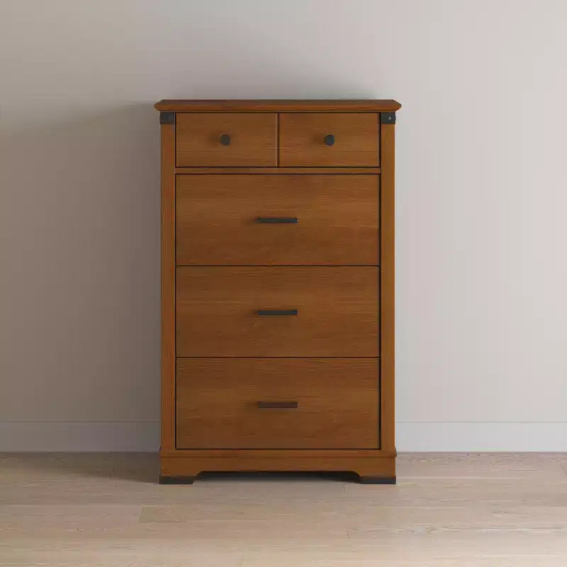Cameretta Redmond con culla, cassettiera e comò, 3 pezzi, include culla convertibile 4-in-1, cassettiera e comò