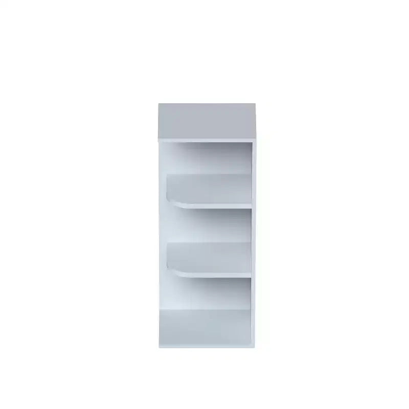 Pensile base da cucina Shaker, 30.5 L x 76.2 A x 22.9 P cm, telaio in legno massiccio, vernice a base d'acqua a basso contenuto di VOC, RTA, grigio tortora