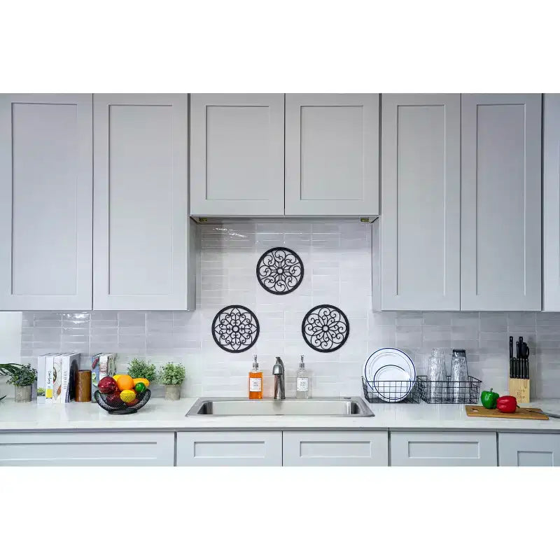 Pensile base da cucina Shaker, 30.5 L x 76.2 A x 22.9 P cm, telaio in legno massiccio, vernice a base d'acqua a basso contenuto di VOC, RTA, grigio tortora