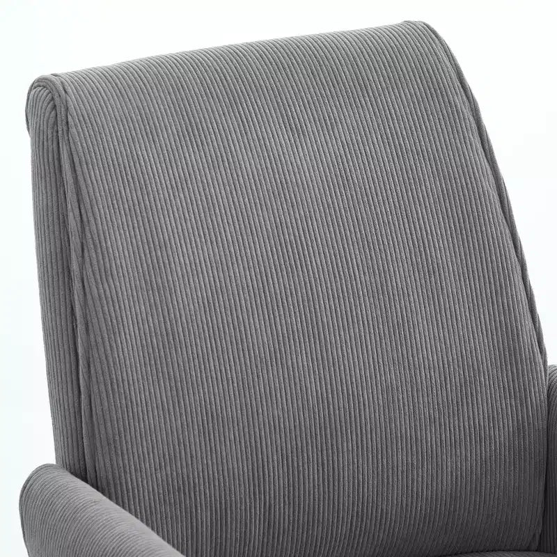 Sedia da ufficio a schienale medio, sollevabile, in tessuto a righe, ergonomica. Ideale per lavoro, studio e relax