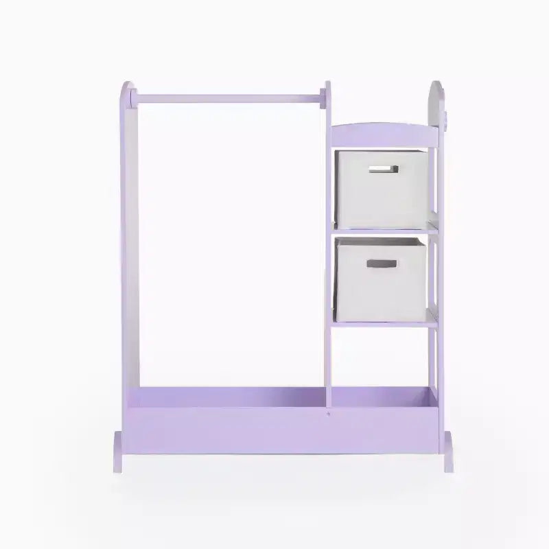 Guardaroba e Centro Travestimenti See and Store: Organizzatore di Vestiti e Costumi per Bambini, Armadio Appeso con Specchio e Contenitori